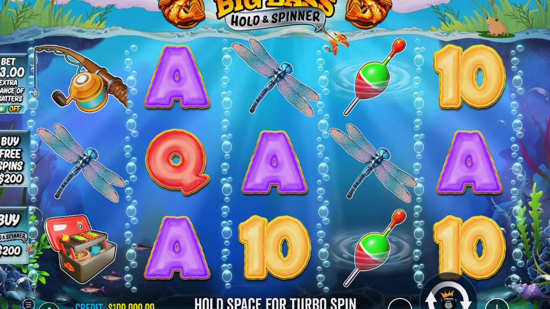 Big Bass – Hold & Spinner