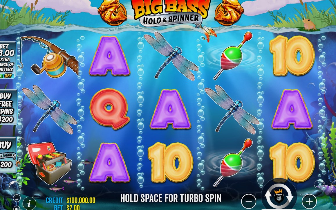 Big Bass – Hold & Spinner