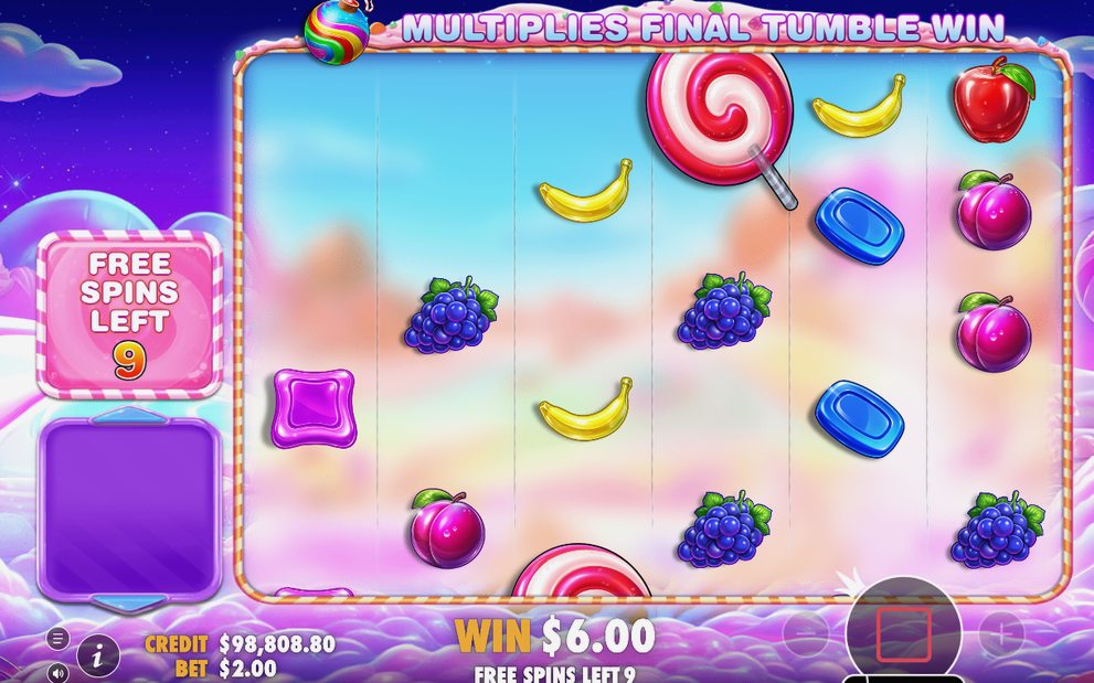 Free Spins retrigger: three scatters add 5 more spins